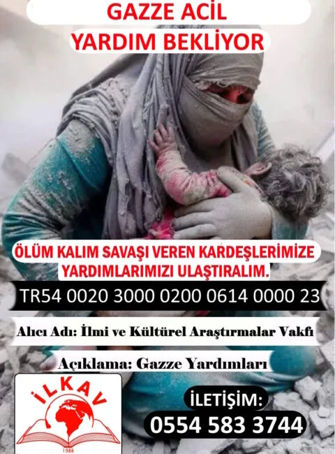 Gazze Acil Yardım Çağrısı